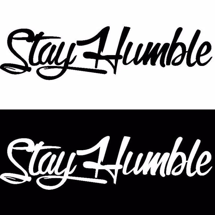 STIKER MOTOR CUTTING STAYHUMBLE BESAR KEKINIAN VIRAL PARIASI MOTOR MOBIL PALING MURAH