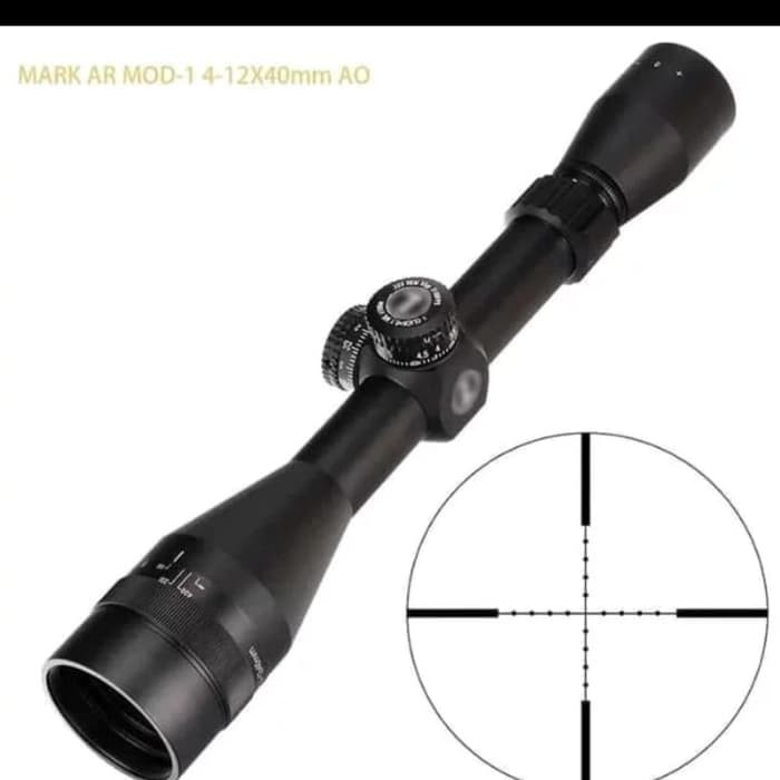 TELESCOPE TELESKOP LEUPOLD MARK AR MOD-1 4-12x40 AO RIFLESCOPE