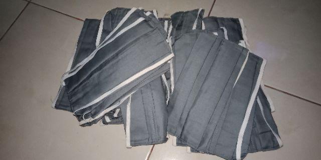 Masker Kain 2 Ply / 2 Lapis / 2 Layer Hijab Bisa Di Isi Tisu Garansi Karet Rusak Ganti Baru