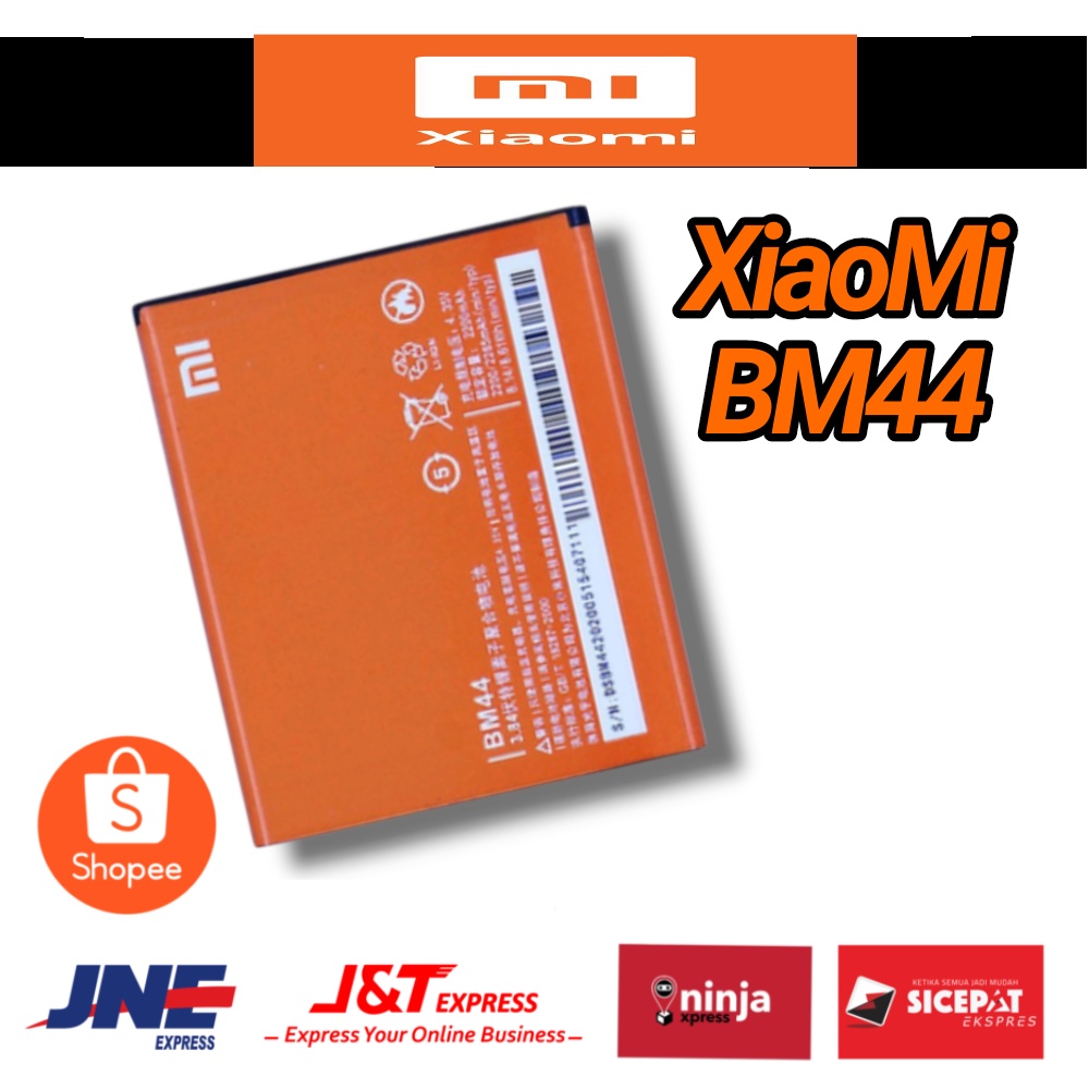 Battery Batre Baterai Xiaomi Redmi 2 / 2S / 2A BM44 Original GROSIR DIST