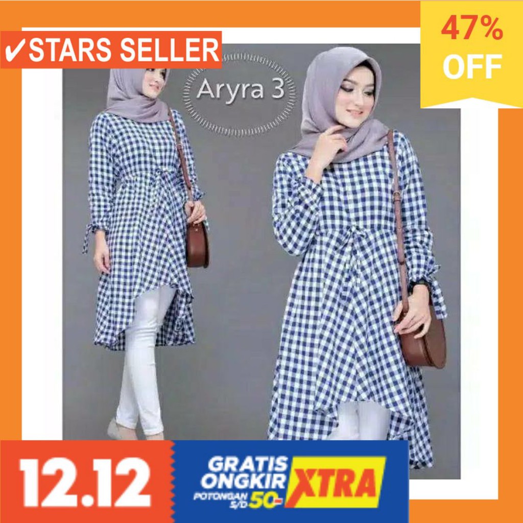 PAKAIAN MUSLIM TERBAIK PALING ANAK ORANG TUA PINK MURAH / Kirana Tunik Tunikmurah Atasanwanita