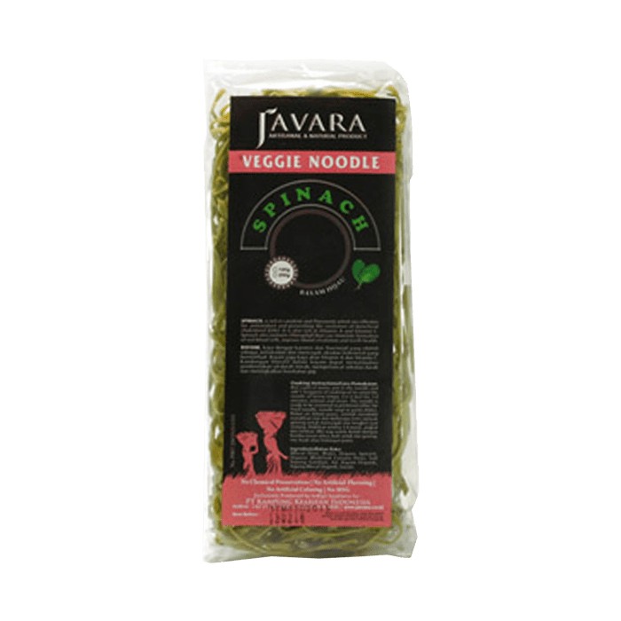 

GOURMET NOODLE SPINACH JAVARA / MIE BAYAM / MIE SAYUR VEGETARIAN