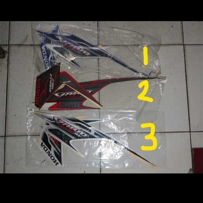 Murah HG00IB Striping lis&Stiker Body&Stiker Motor Vario Techno 110 2008
