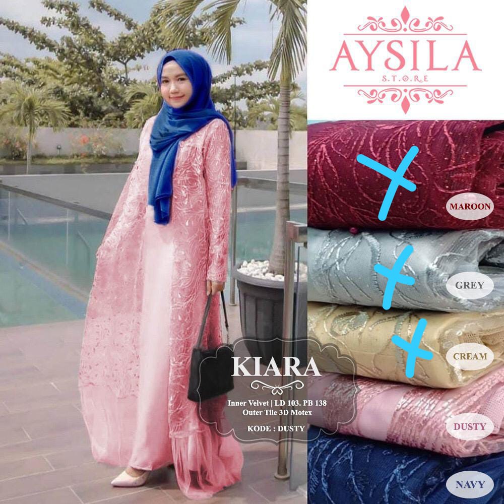 gamis kiara dress