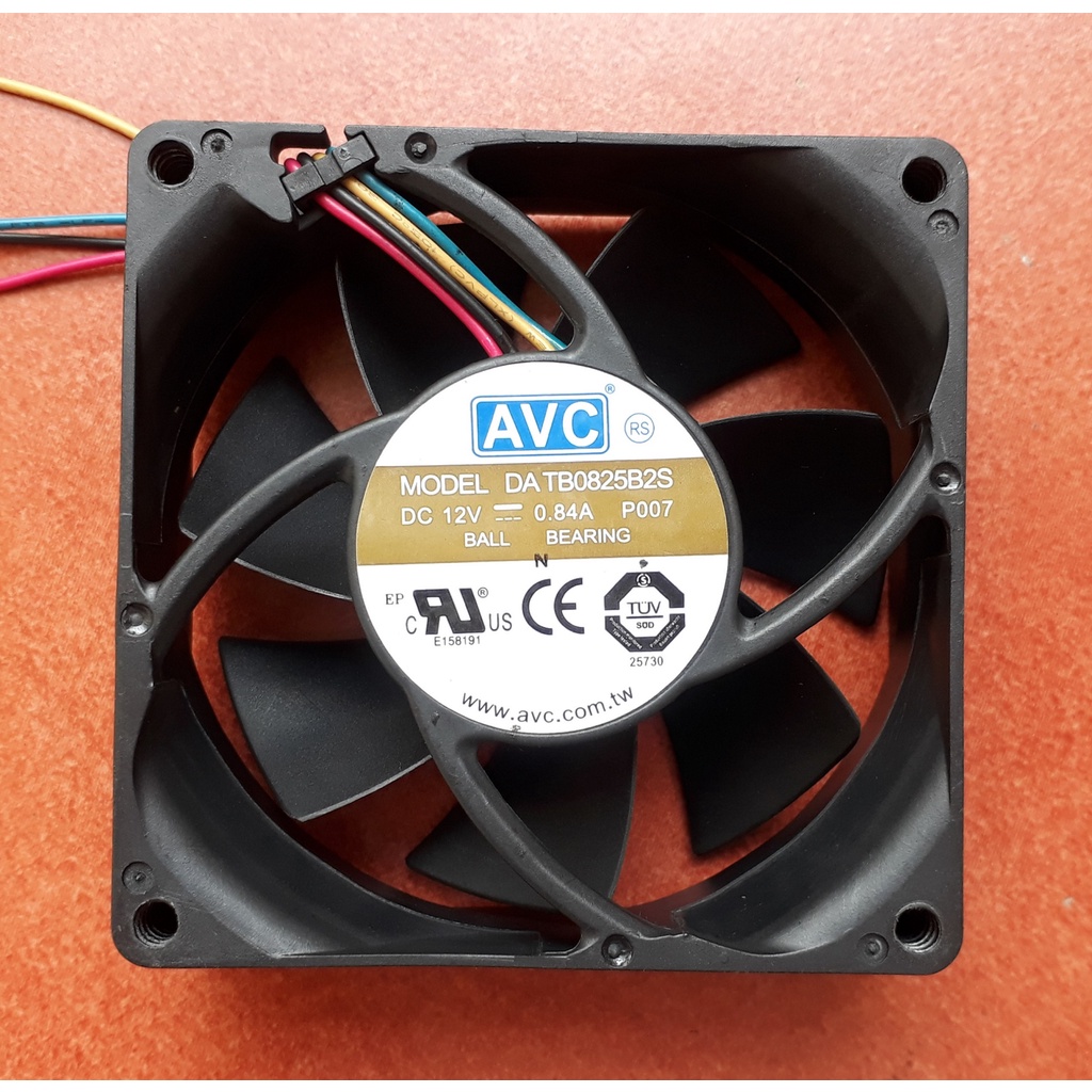 Kipas High Speed AVC 8x8 DC12 Volt 0.84 Ampere
