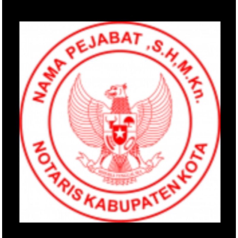 

STEMPEL WARNA NOTARIS & PPAT BULAT