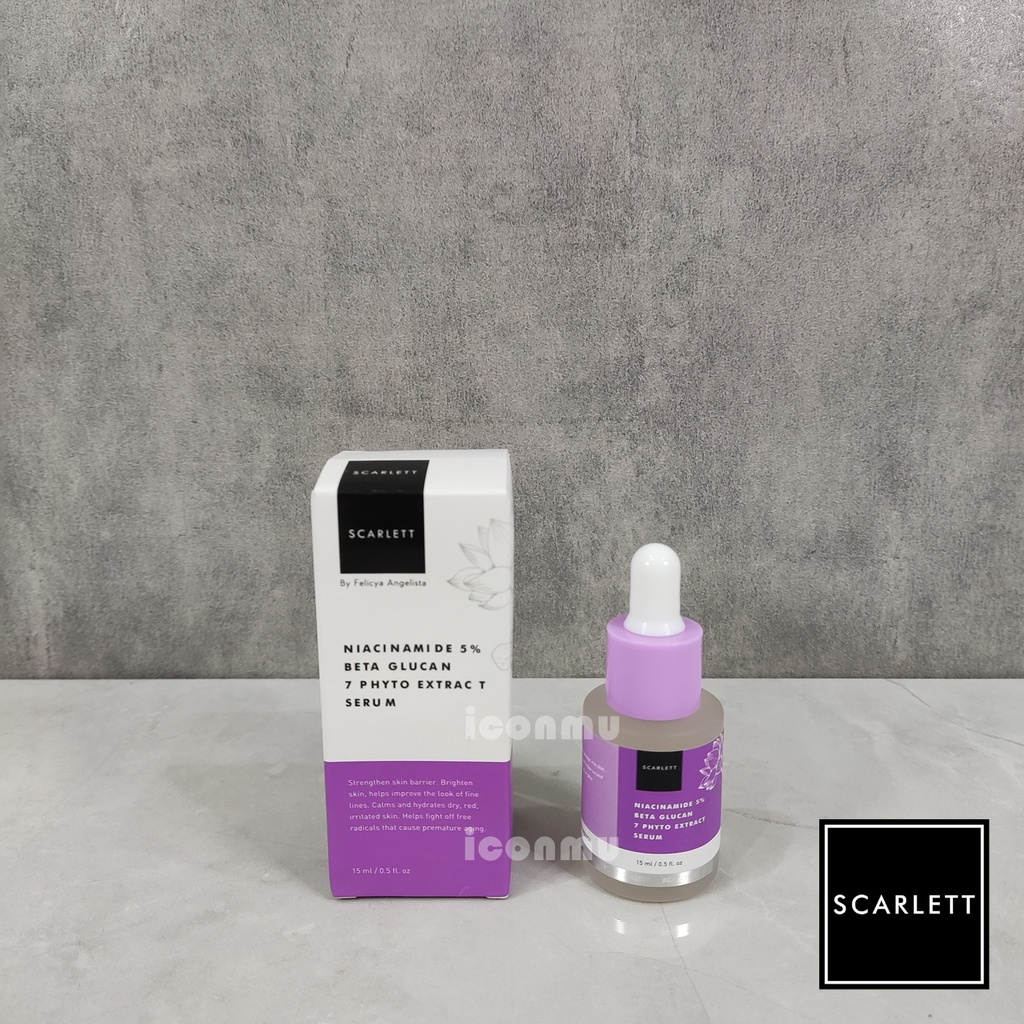 Scarlett Whitening - Niacinamide 5% Beta Glucan 7 Phyto Extract Serum