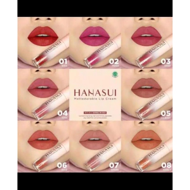 Lipstik Hanasui Matte