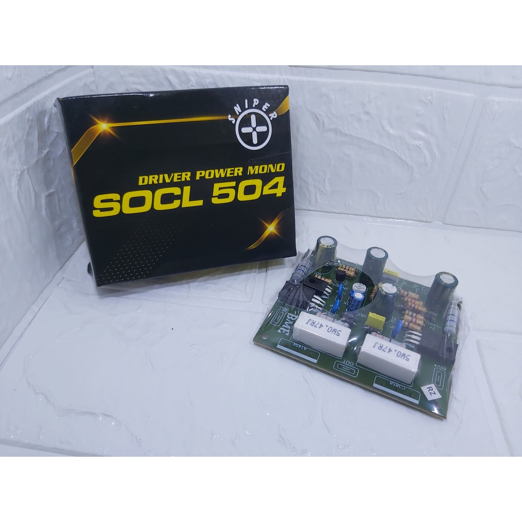 KIT DRIVER POWER MONO SOCL 504 MEREK SNIPER