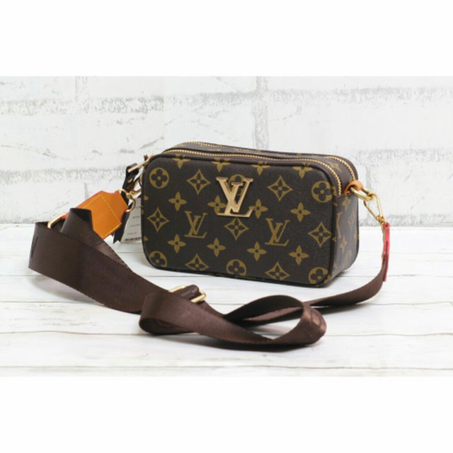 Tas selempang LV tas wanita LV snapshoot tas wanita import