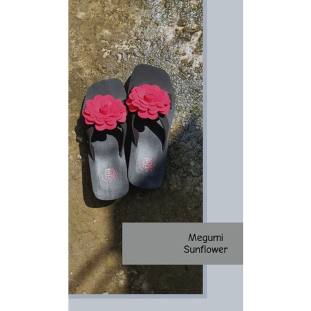 SANDAL MEGUMI WANITA SUNFLOWER