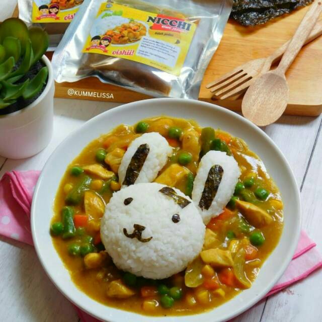 Nicchi Bumbu Kare Jepang 100 g Halal │ Japan Curry Kari Ala Jepang