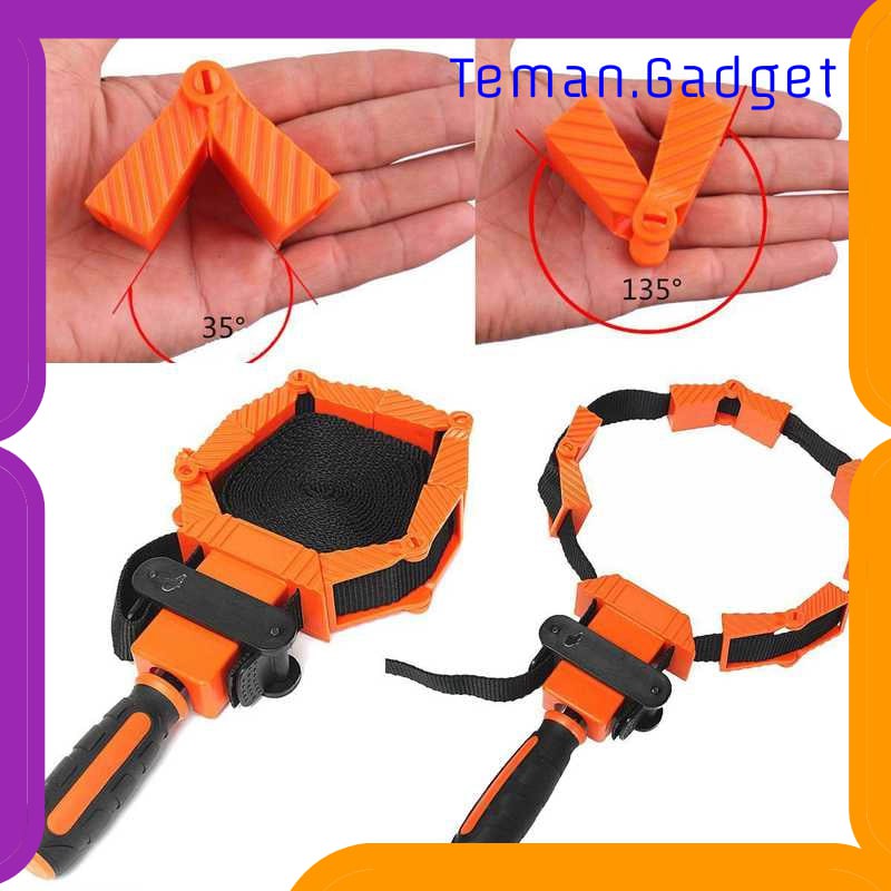 TG-DE388 ACAMPTAR PENJEPIT BINGKAI KAYU ADJUSTABLE RAPID CORNER CLAMP 4 JAWS