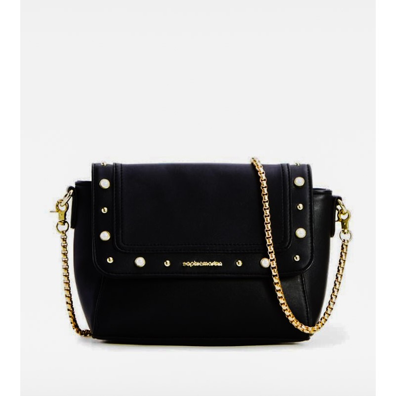 Sophie Paris Tas Selempang Wanita Pearly Bag - T6053B5- Warna Hitam - High Quality- Tali Rantai- Oke