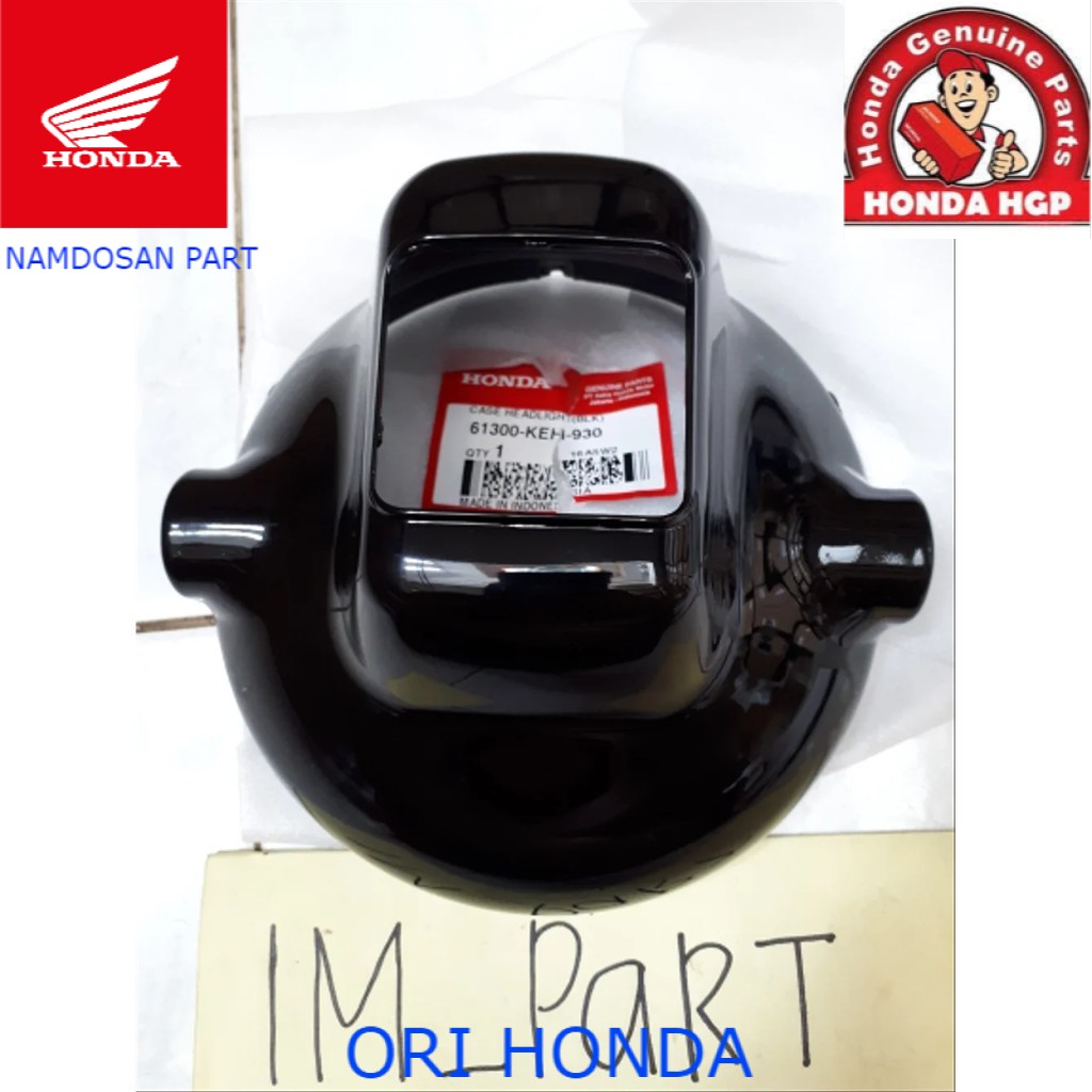 Ahm 61300-KEH-930 Case Headlight Batok Lampu Belakang Megapro Lama 1999 - 2005