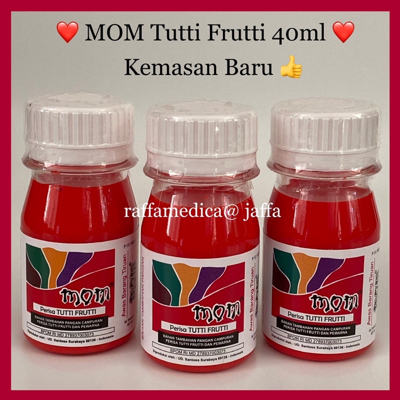 Perisa / Essence MOM 40ML untuk ES / Minuman / KUE dan PUDDING | ADA 21 RASA | lihat deskripsi