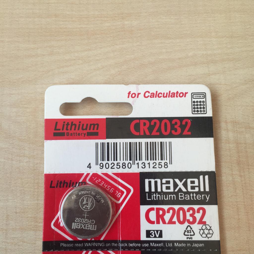 BATERAI MAXELL CR2032 ORIGINAL - BARTE JAM