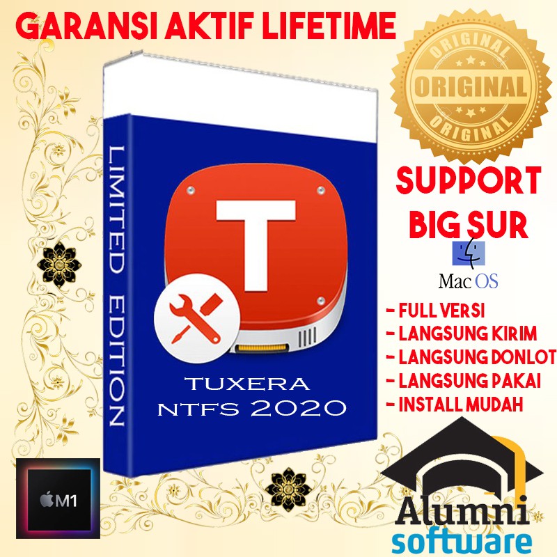 [FULL VERSION] Tuxera NTFS 2020 Mac BIG SUR - GARANSI AKTIVASI