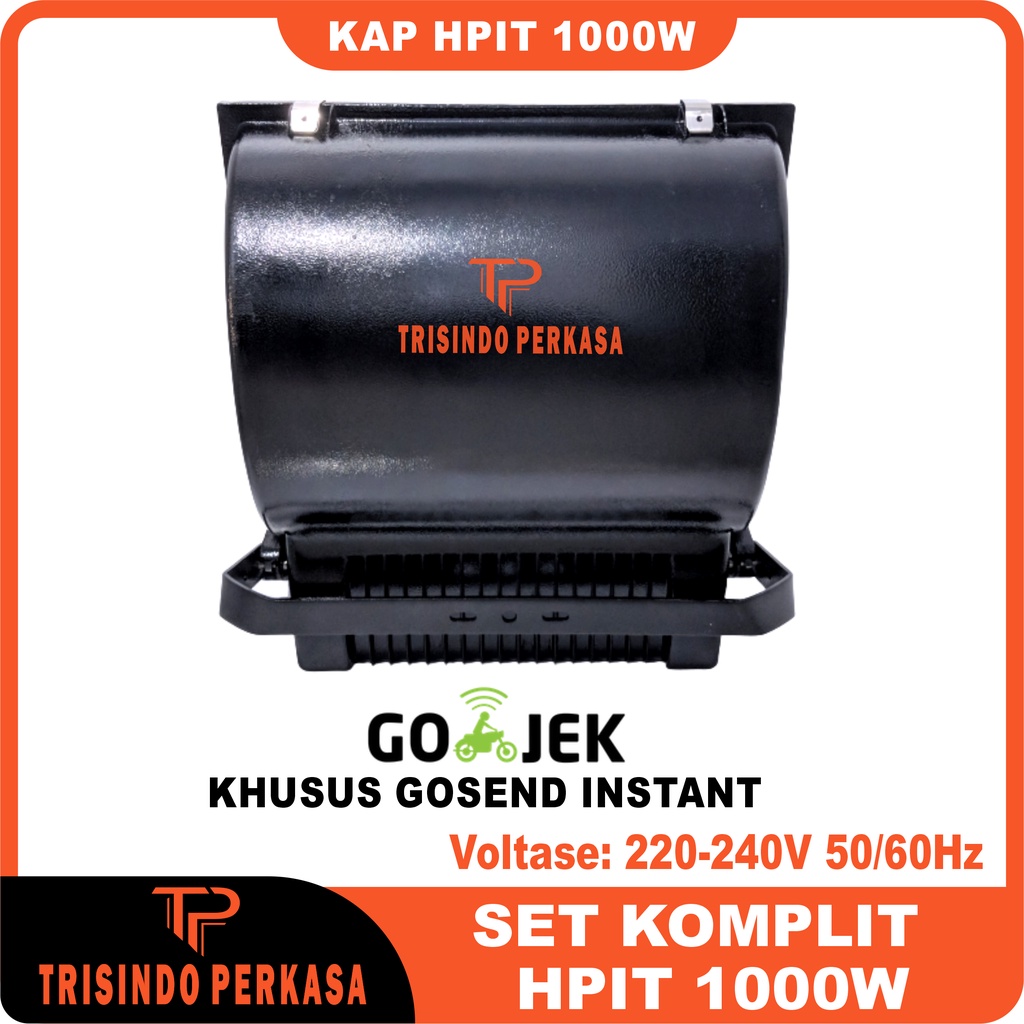 KAP LAMPU SOROT HPIT 1000W 1000 Watt KOMPLIT SET LAMPU TEMBAK GOJEK