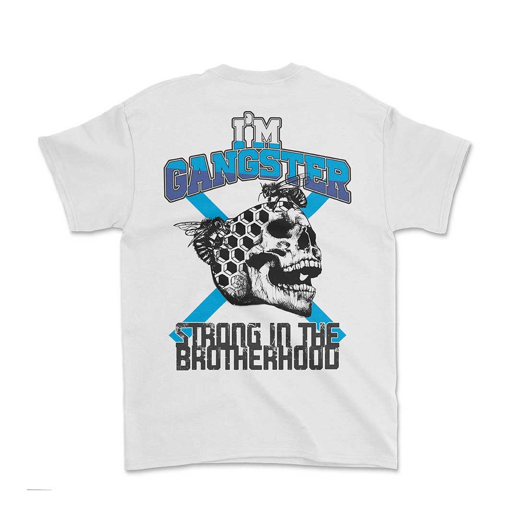 T shirt Im gangster Killer bee series white