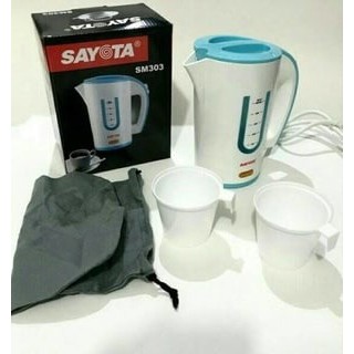 TERBARU Sayota Travel Electric Kettle SM-303 Teko Listrik Pemanas Air Elektrik PALING MURAH