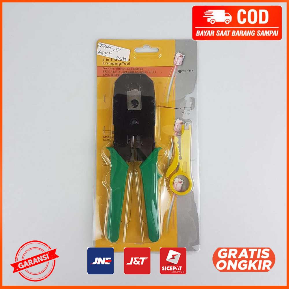 Tang Crimper Kabel LAN Plier Network Cable RJ45 RJ