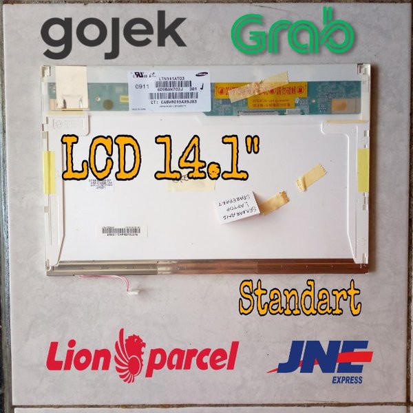 LCD LAPTOP 14.1 Inc Layar Led Monitor Tebal Wide Ukuran Inch 30 Pin Model Inverter