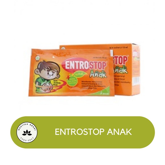 Entrostop Anak Sirup Meredakan Diare Mencret Mual & Kembung