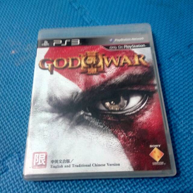 bd ps3 kaset game GOD OF WAR 3