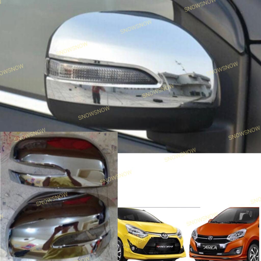 Cover Spion Agya Ayla 2017 2021 Chrome