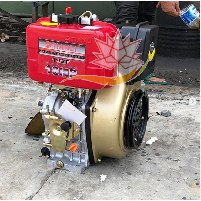 Mesin Bandsaw Mesin Diesel 18Hp 18Pk 192F Tianli Air Cooling