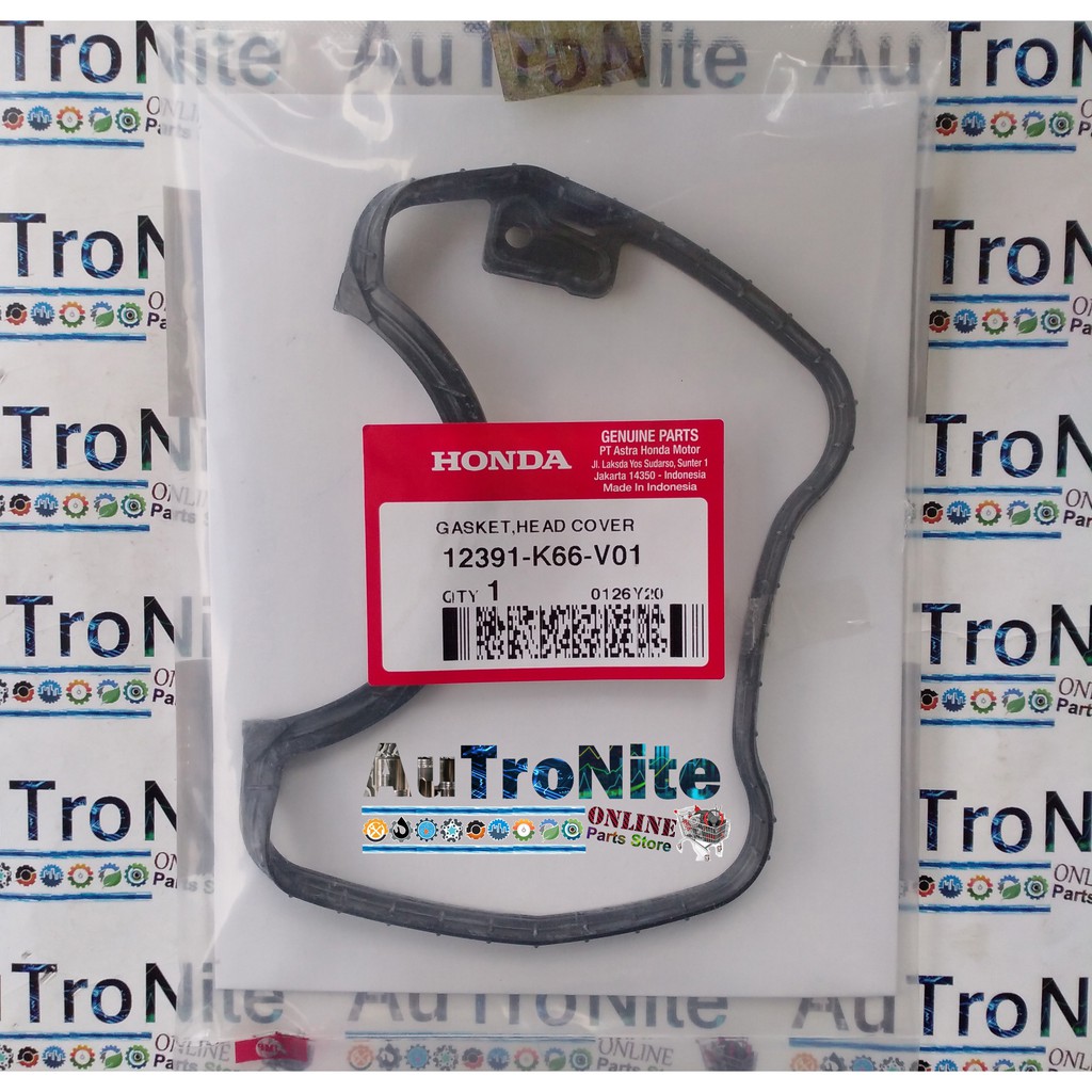 Seal Gasket Packing Cylinder Head Cover 12391-K66-V01 Original Honda Vario 125 LED FI ESP 12391K66V0