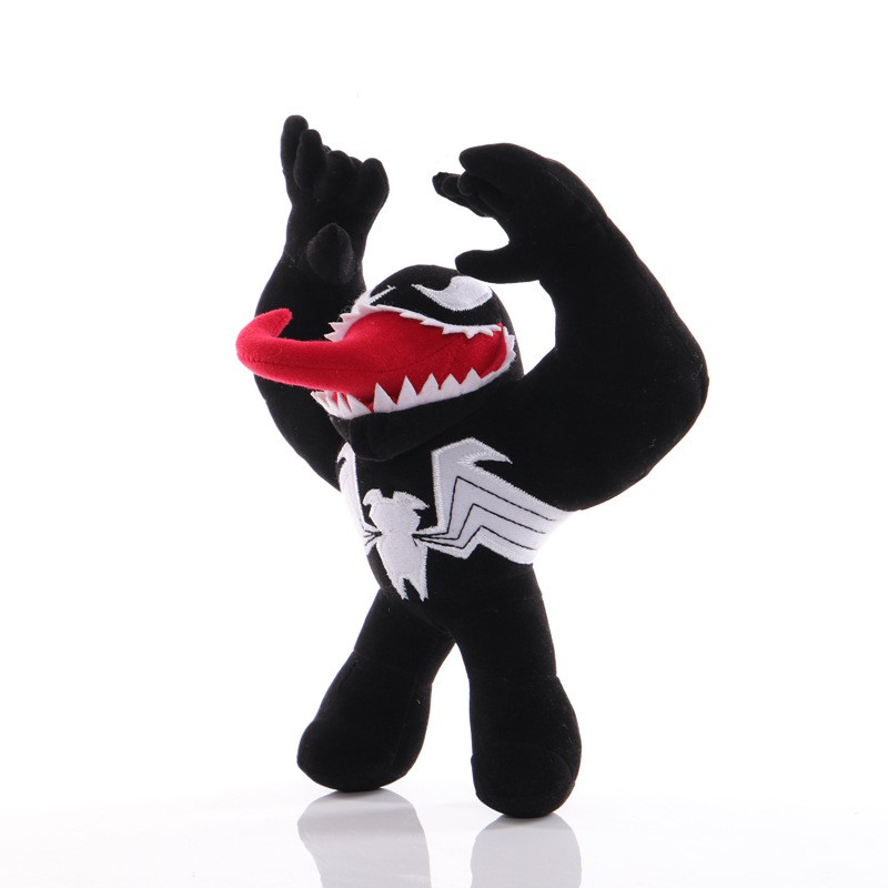 1pc Boneka Plush Karakter Kartun Marvel Venom Ukuran 23CM Untuk Hadiah Anak