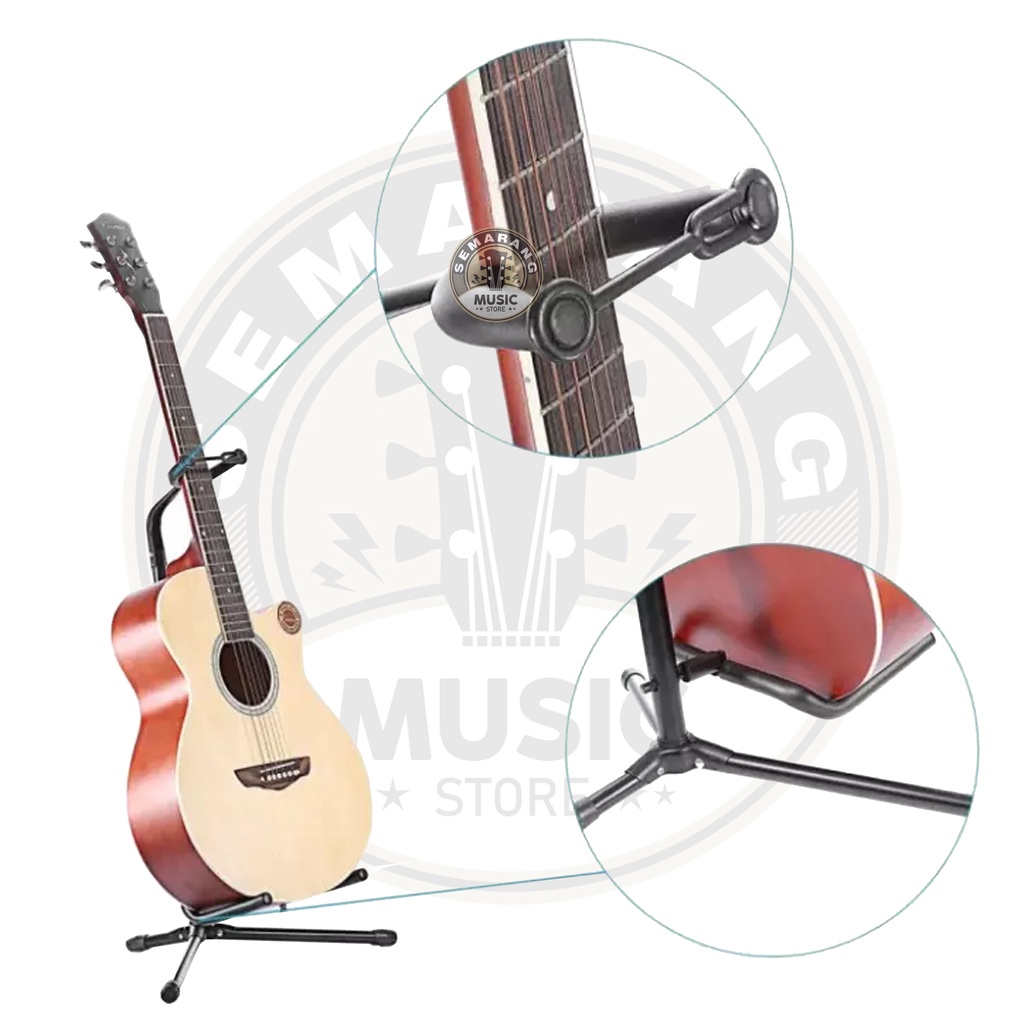 ORIGINAL!!! Stand Gitar Duduk Import Berkualitas Stand Gitar dan Bass