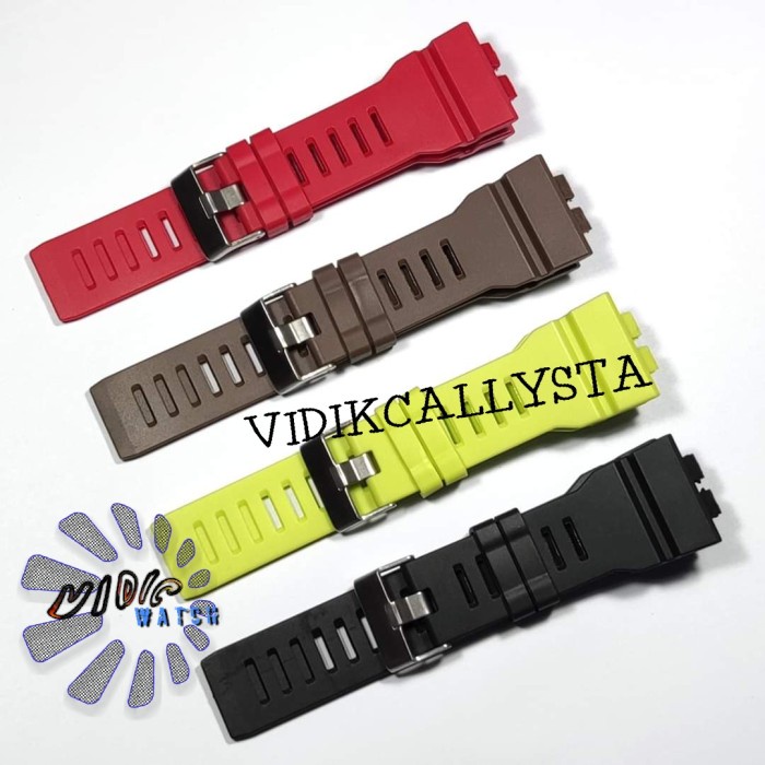 STRAP TALI JAM TANGAN KARET CASIO GBA800 BGA GBA 800 GBA-800 ORI OEM