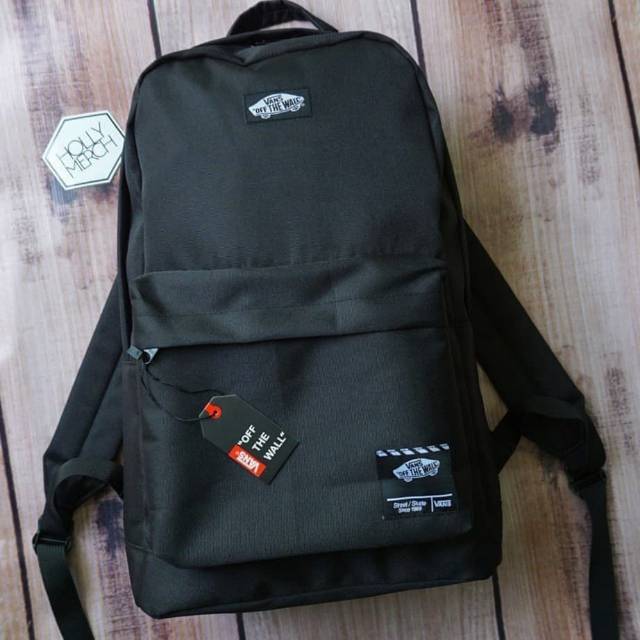 Tas sekolah vans hitam