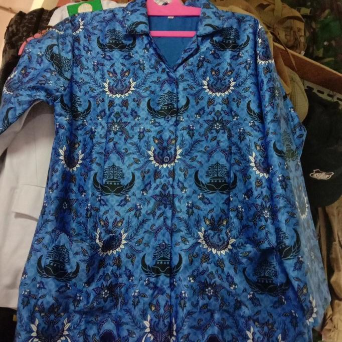 baju korpri pria/wanita bahan sutra BERKAH