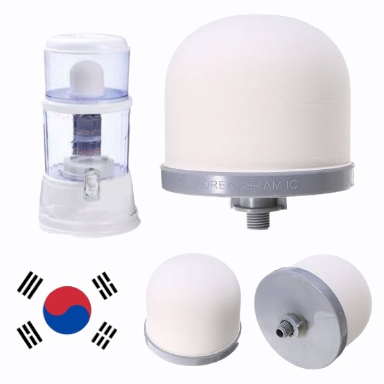 PENYARING AIR MINUM DARI KOREA WATER PURIFIER FILTER MINERAL WATER POT KERAMIK ANTI BAKTERI