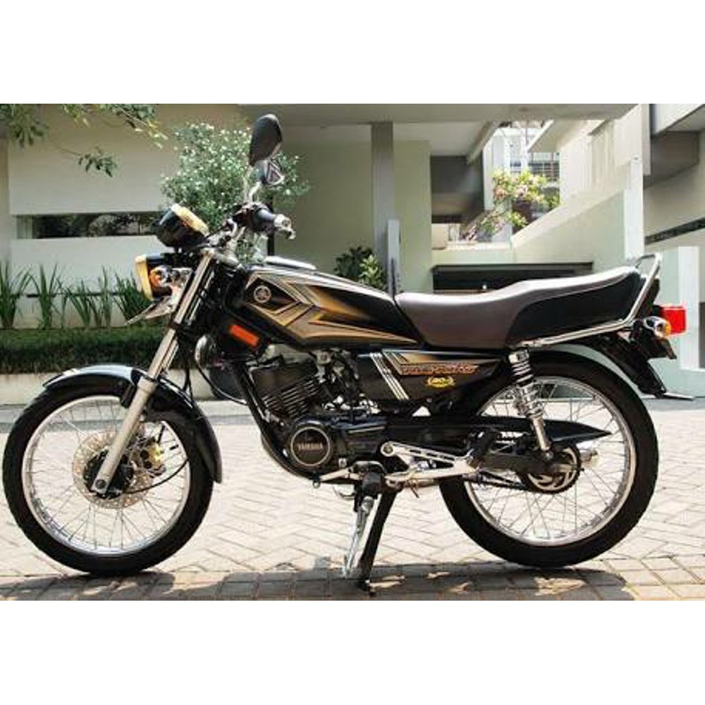 Jual Hr striping RX KING spesial edition hitam gold tahun 2004 Top