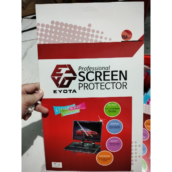 SCREEN PROTECTOR LAPTOP 15.6&quot; / ANTI GORES NOTEBOOK 15.6 INCH eyota/mejec