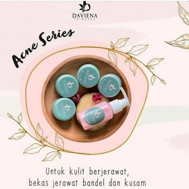 Perawatan wajah DAVINA SKINCARE ACNE SERIES