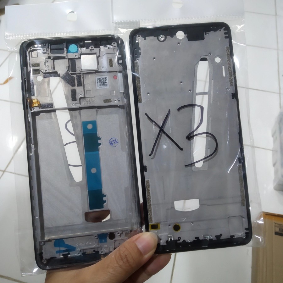 Tulang Tengah LCD Middle Frame LCD Dudukan Tatakan LCD Xiaomi Poco X3