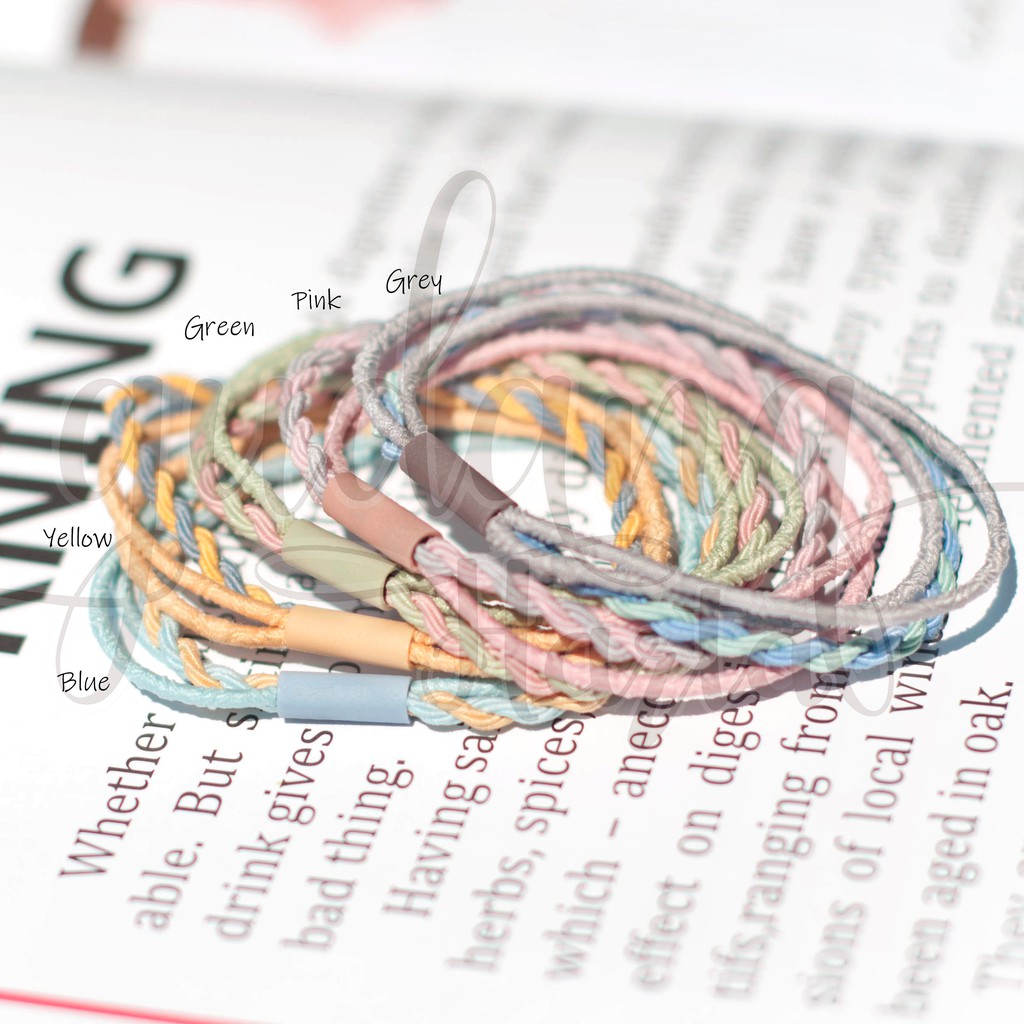 Ikat Rambut Kepang Dua Tali Karet Rambut Murah GH 201019