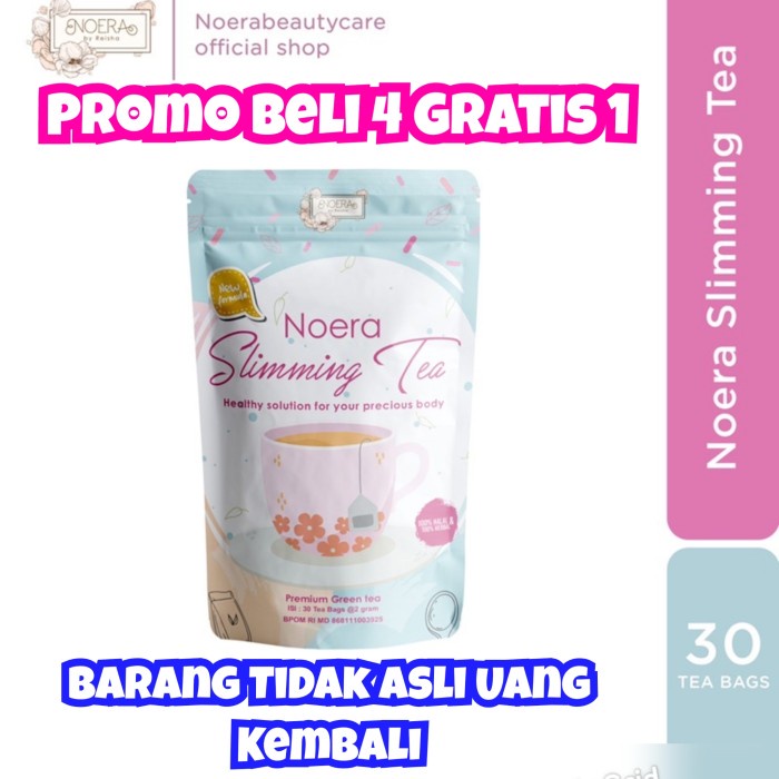 

ORIGINAL MURAH Noera Slimming Tea | Teh Pelangsing Herbal by Noerabeautycare Busui