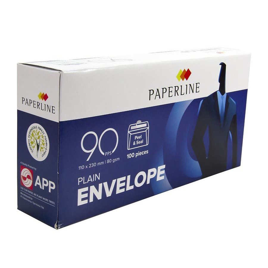 

Amplop putih polos paperline no.90