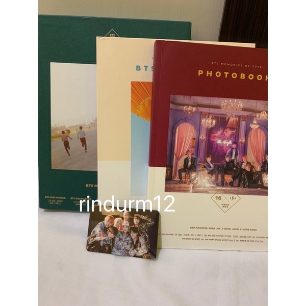 album bts memories 2016 pc fire (fullset only)
