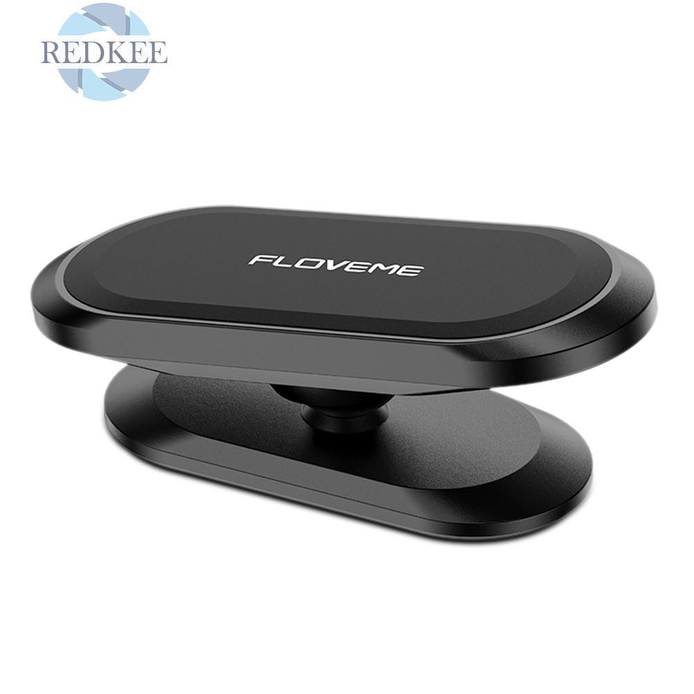 redkee floveme s16 car phone mount holder 360 rotatable magnetic gps bracket stand