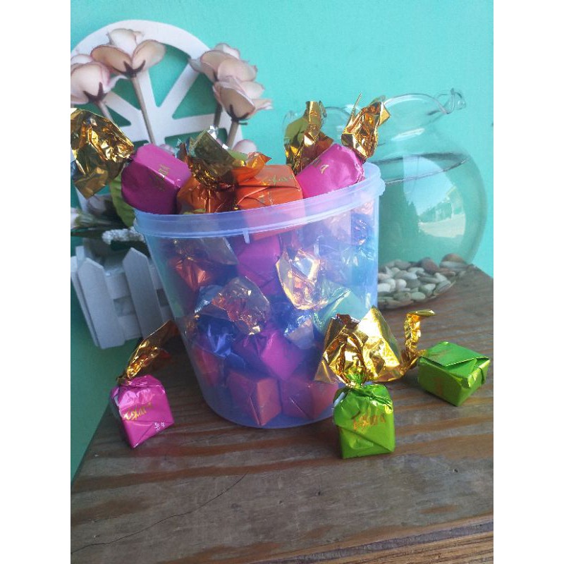 coklat arab mix kemasan ember