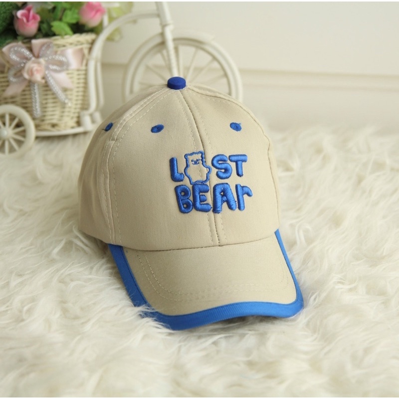 Topi Baseball Lokal Anak Laki Laki Perempuan Model Last Bear