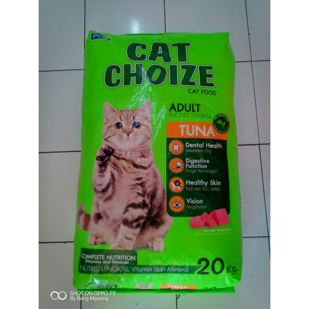 Makanan Kucing Cat Choize 20kg
